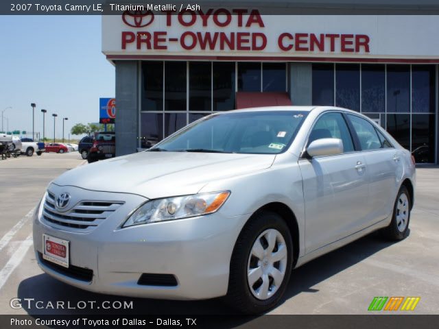 2007 Toyota Camry LE in Titanium Metallic