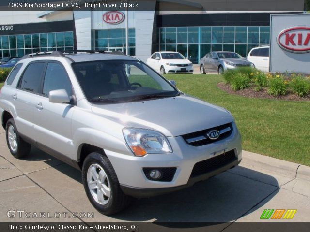 2009 Kia Sportage EX V6 in Bright Silver