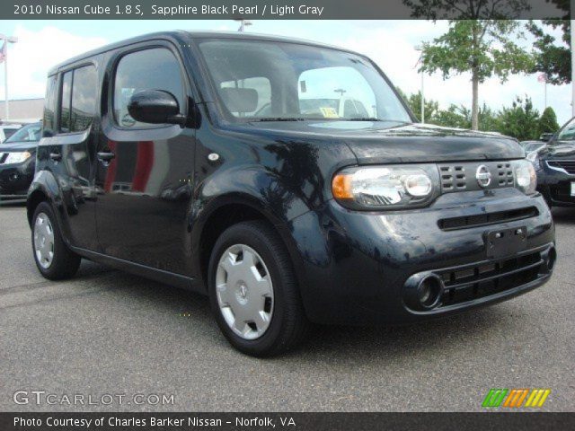 2010 Nissan Cube 1.8 S in Sapphire Black Pearl