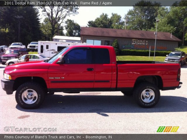 2001 Dodge Ram 1500 SLT Club Cab 4x4 in Flame Red