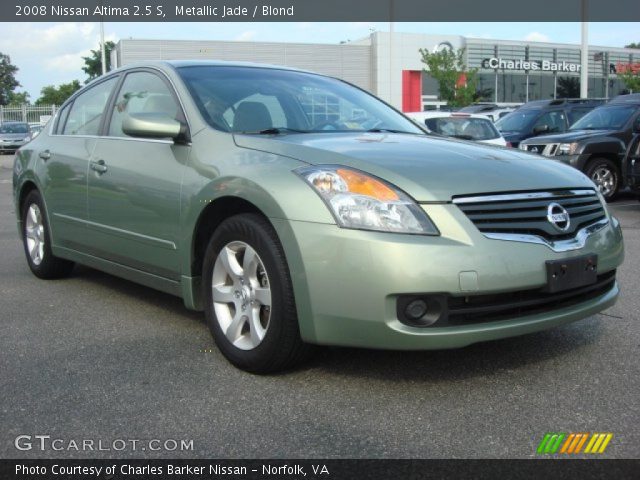 2008 Nissan Altima 2.5 S in Metallic Jade