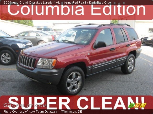 2004 Jeep Grand Cherokee Laredo 4x4 in Inferno Red Pearl