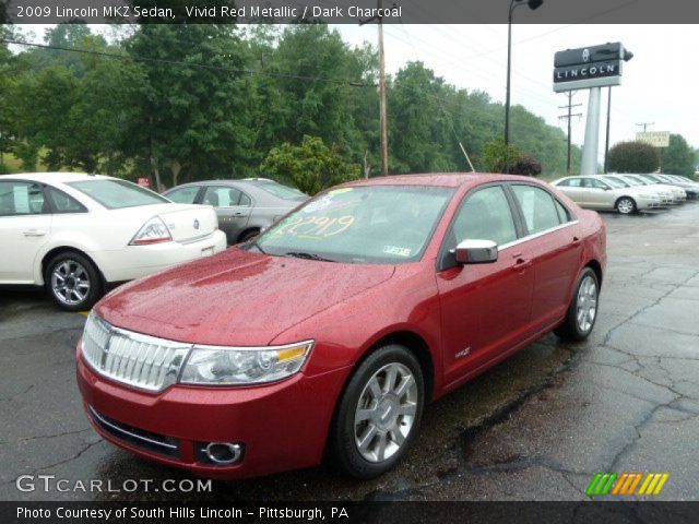 2009 Lincoln MKZ Sedan in Vivid Red Metallic