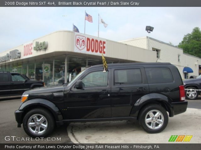 2008 Dodge Nitro SXT 4x4 in Brilliant Black Crystal Pearl