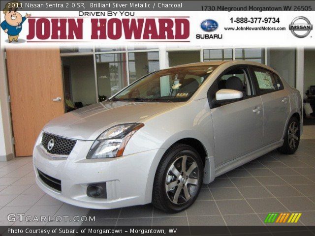 2011 Nissan Sentra 2.0 SR in Brilliant Silver Metallic