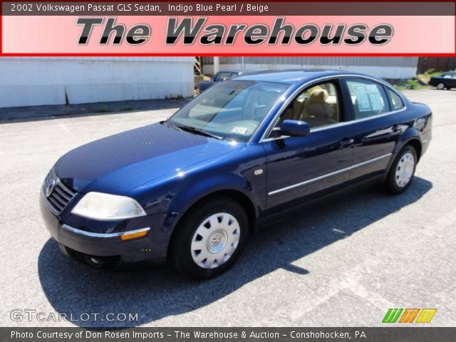 2002 Volkswagen Passat GLS Sedan in Indigo Blue Pearl