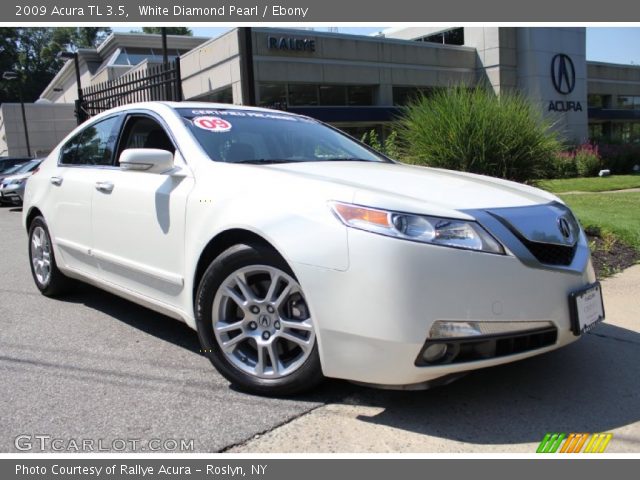 2009 Acura TL 3.5 in White Diamond Pearl