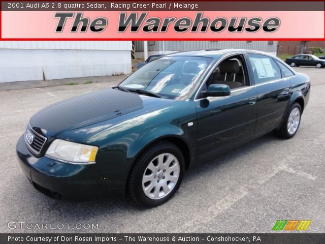 2001 Audi A6 2.8 quattro Sedan in Racing Green Pearl