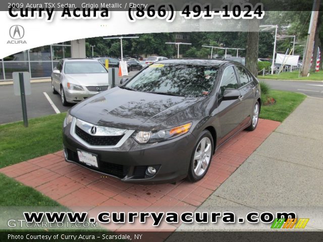 2009 Acura TSX Sedan in Grigio Metallic