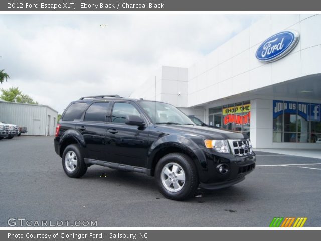 2012 Ford Escape XLT in Ebony Black