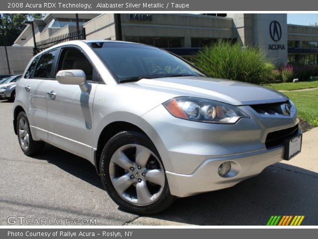 2008 Acura RDX Technology in Alabaster Silver Metallic