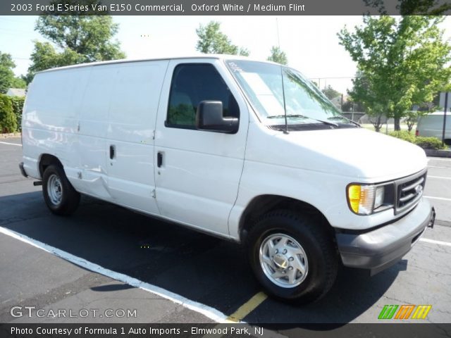 2003 Ford E Series Van E150 Commercial in Oxford White