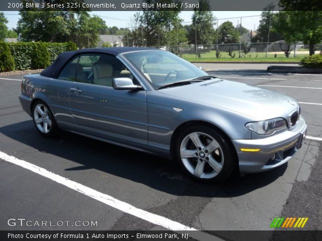 2006 BMW 3 Series 325i Convertible in Quartz Blue Metallic