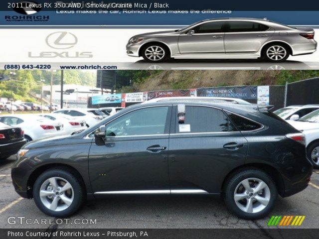 2011 Lexus RX 350 AWD in Smokey Granite Mica