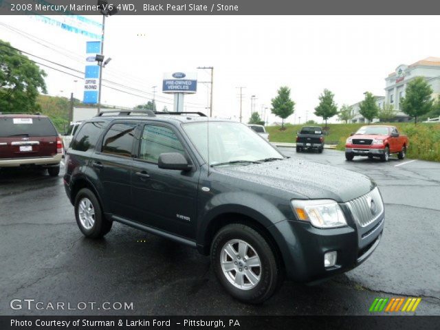 2008 Mercury Mariner V6 4WD in Black Pearl Slate