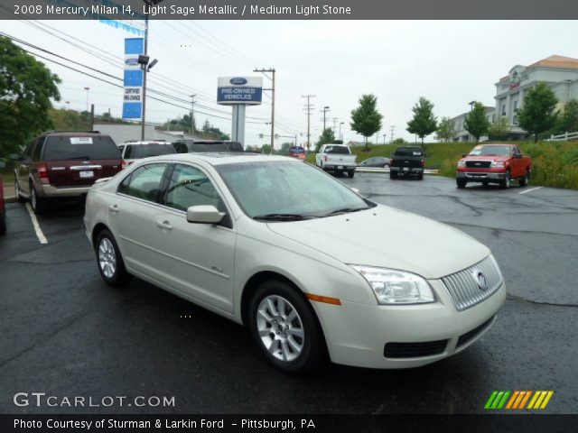 2008 Mercury Milan I4 in Light Sage Metallic