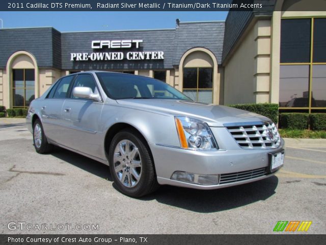 2011 Cadillac DTS Premium in Radiant Silver Metallic