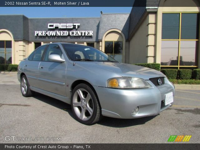 2002 Nissan Sentra SE-R in Molten Silver