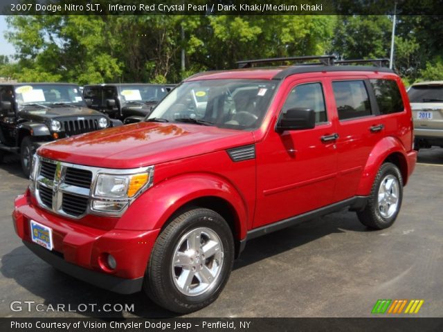 2007 Dodge Nitro SLT in Inferno Red Crystal Pearl
