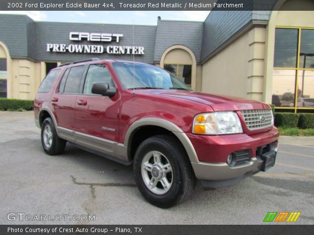 2002 Ford Explorer Eddie Bauer 4x4 in Toreador Red Metallic