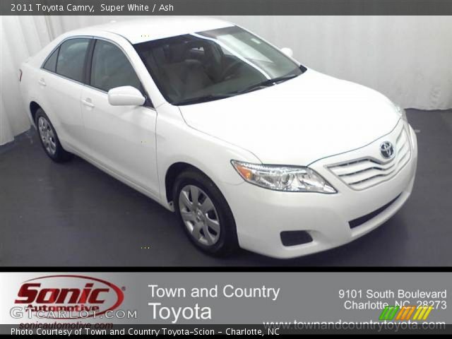 2011 Toyota Camry  in Super White