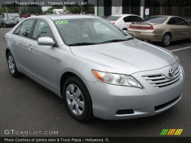 2007 Toyota Camry LE in Titanium Metallic