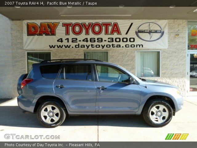 2007 Toyota RAV4 I4 in Pacific Blue Metallic