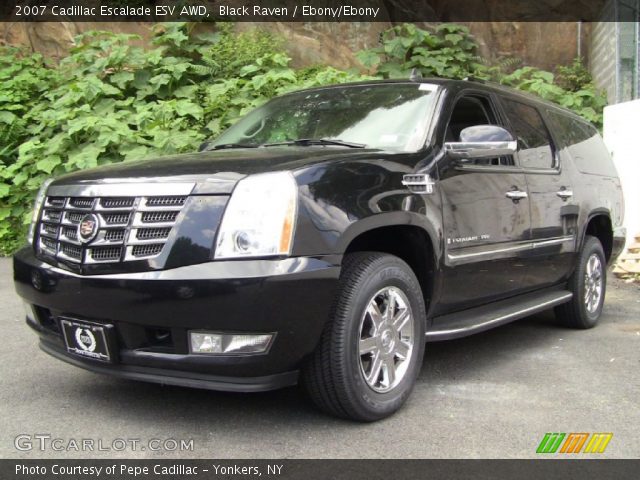 2007 Cadillac Escalade ESV AWD in Black Raven