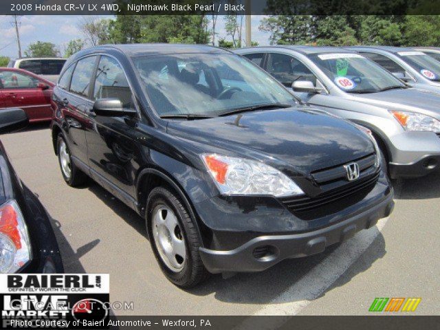 2008 Honda CR-V LX 4WD in Nighthawk Black Pearl