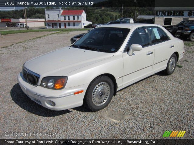 2001 Hyundai XG300 Sedan in Nordic White