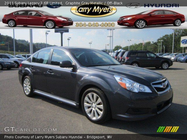 2011 Subaru Legacy 3.6R Limited in Graphite Gray Metallic