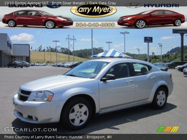 2010 Dodge Avenger SXT in Bright Silver Metallic