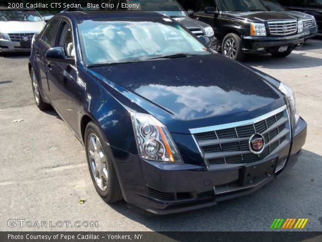 2008 Cadillac CTS Sedan in Blue Chip