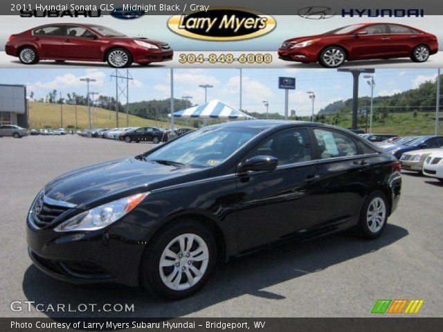 2011 Hyundai Sonata GLS in Midnight Black