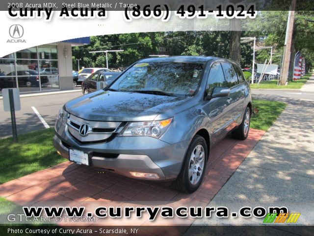 2008 Acura MDX  in Steel Blue Metallic