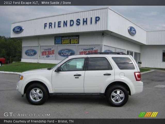 2012 Ford Escape XLT in White Suede