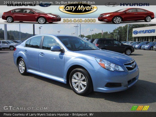 2011 Subaru Legacy 2.5i Premium in Sky Blue Metallic
