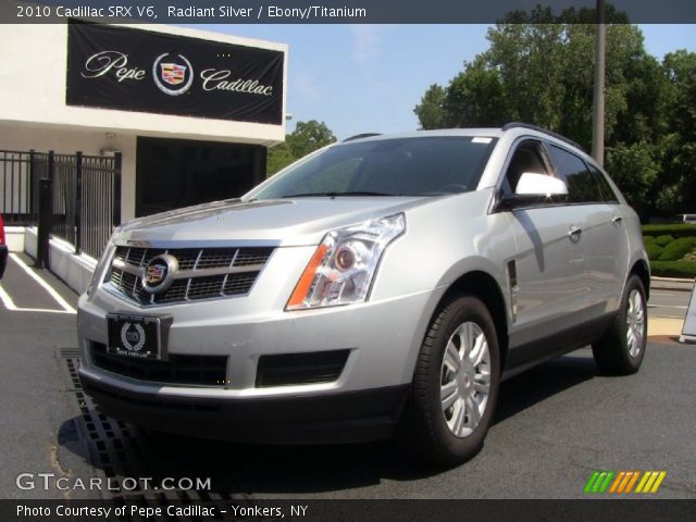 2010 Cadillac SRX V6 in Radiant Silver