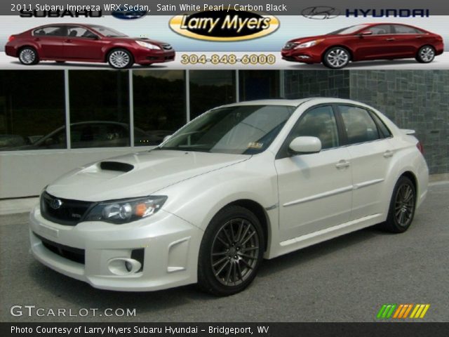 2011 Subaru Impreza WRX Sedan in Satin White Pearl