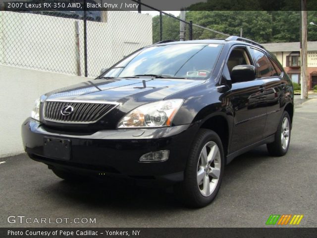 2007 Lexus RX 350 AWD in Black Onyx