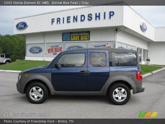 2003 Honda Element EX AWD in Eternal Blue Pearl