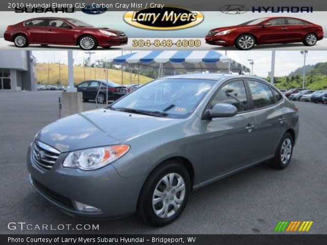 2010 Hyundai Elantra GLS in Carbon Gray Mist