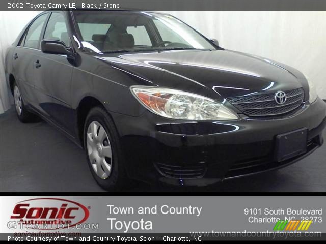 2002 Toyota Camry LE in Black