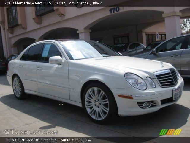 2008 Mercedes-Benz E 350 Sedan in Arctic White