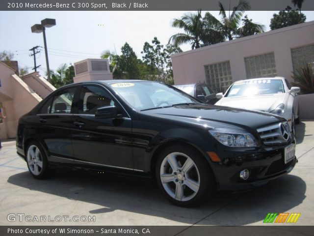 2010 Mercedes-Benz C 300 Sport in Black