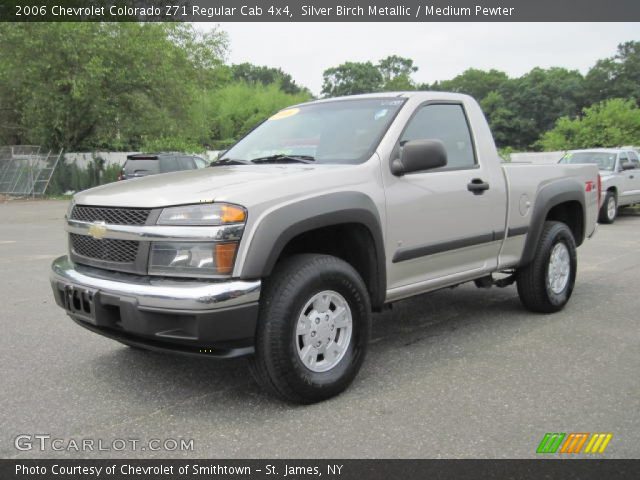 2006 Chevrolet Colorado Z71 Regular Cab 4x4 in Silver Birch Metallic