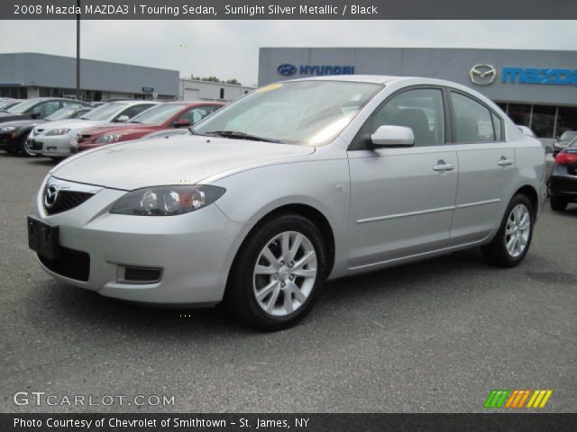 2008 Mazda MAZDA3 i Touring Sedan in Sunlight Silver Metallic