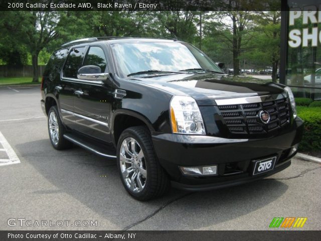 2008 Cadillac Escalade AWD in Black Raven