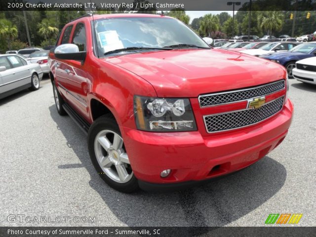 2009 Chevrolet Avalanche LTZ in Victory Red
