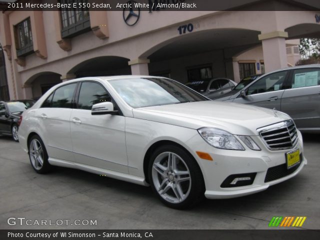 2011 Mercedes-Benz E 550 Sedan in Arctic White